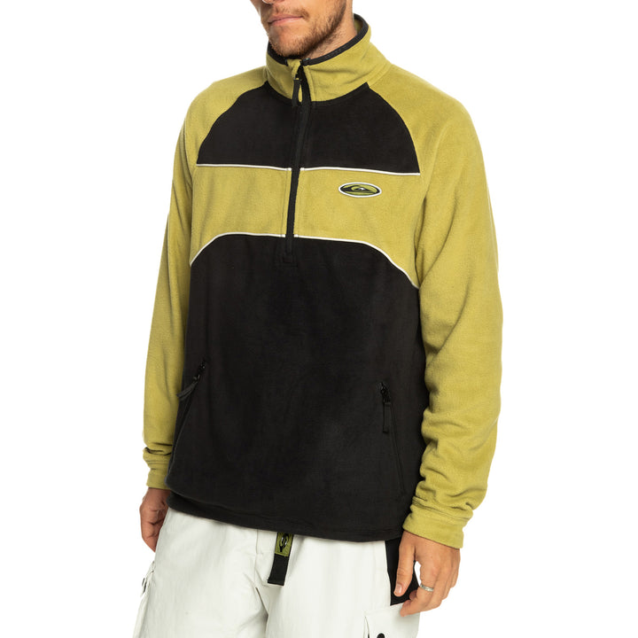 Quiksilver Powder Chaser Half-Zip Top - Men's True Black