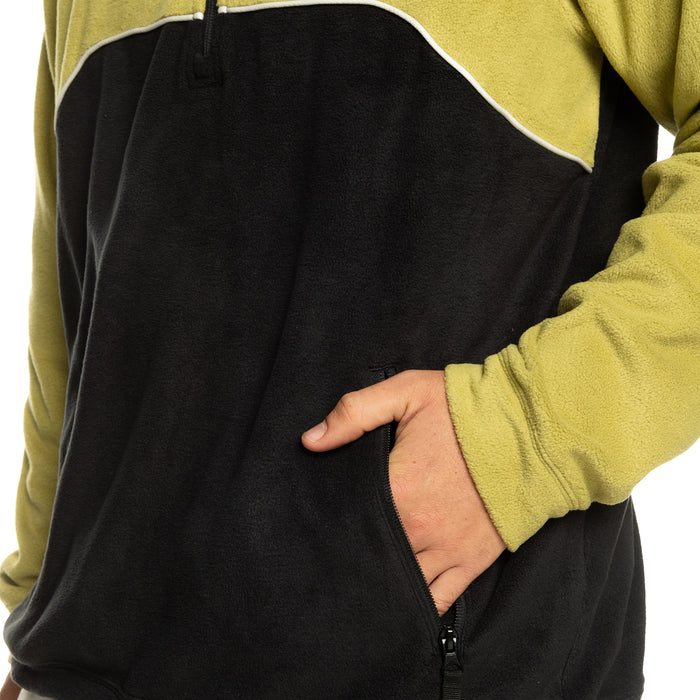 Quiksilver Powder Chaser Half-Zip Top - Men's True Black
