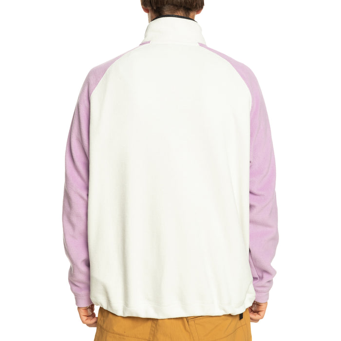 Quiksilver Powder Chaser Half-Zip Top - Men's Nimbus Cloud