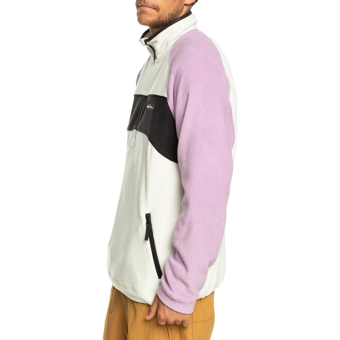 Quiksilver Powder Chaser Half-Zip Top - Men's Nimbus Cloud