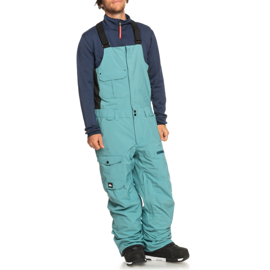 Quiksilver Utility Bibs - Men's Brittany Blue