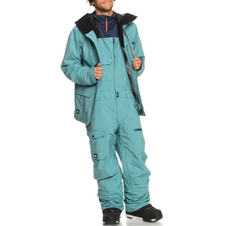 Quiksilver Utility Bibs - Men's Brittany Blue