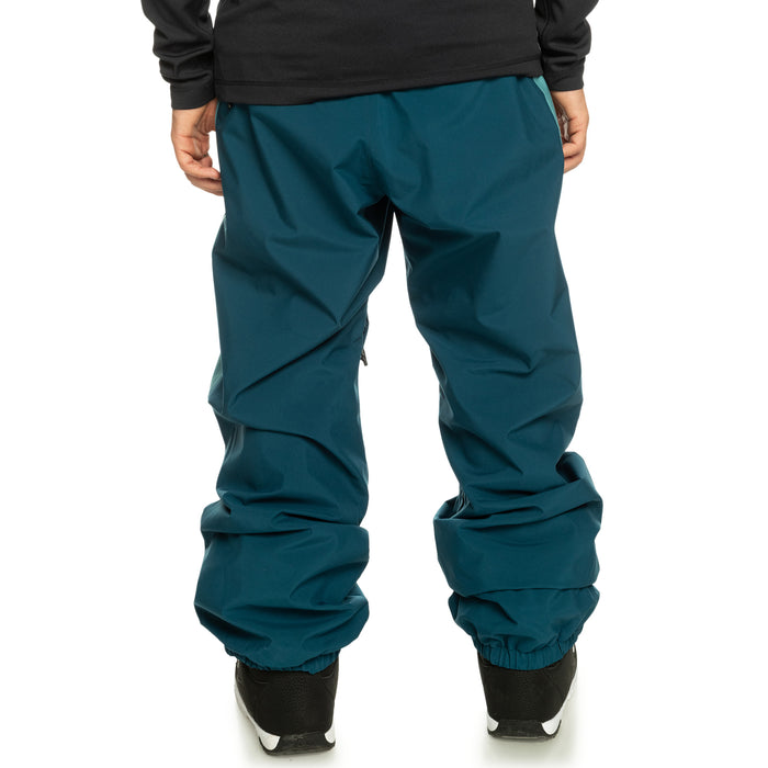 Quiksilver Snow Down Pants - Men's Majolica Blue