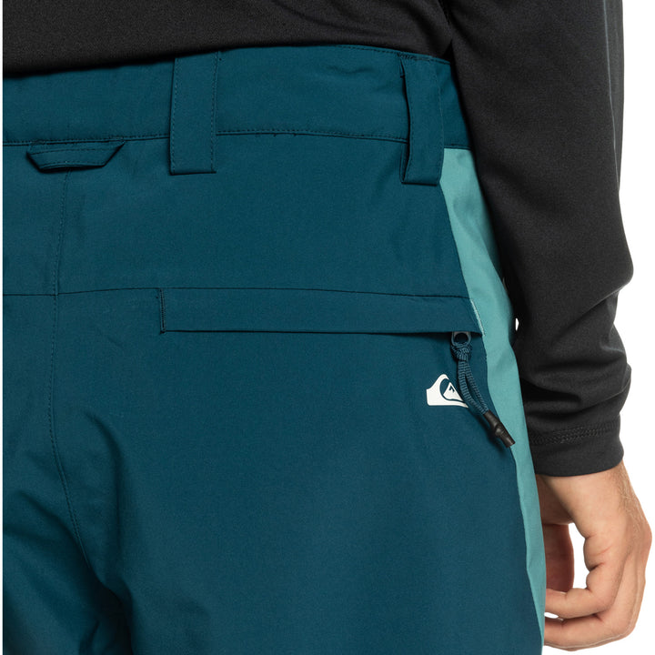 Quiksilver Snow Down Pants - Men's Majolica Blue