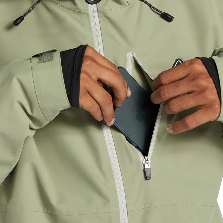 DC Basis 30K Jacket - Men's Oil Green