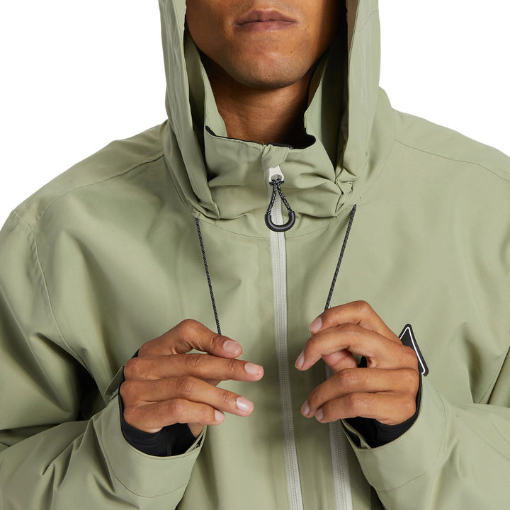 DC Basis 30K Jacket - Men's Oil Green