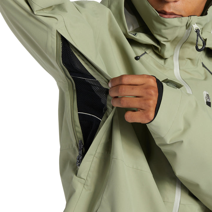 DC Basis 30K Jacket - Men's Oil Green
