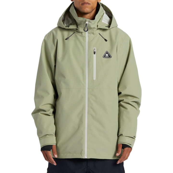 DC Basis 30K Jacket - Men's Oil Green