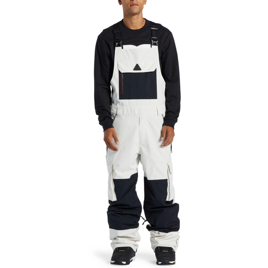 DC Brigade 45K Bibs - Men's Silver Birch