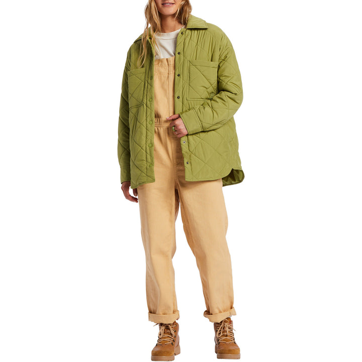 Billabong Transport Shacket - Women's Green Eyes
