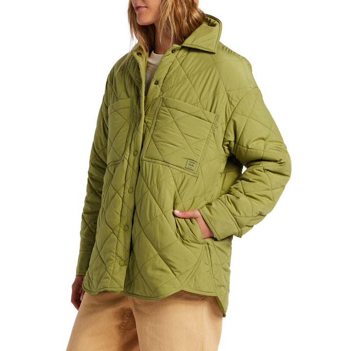 Billabong Transport Shacket - Women's Green Eyes