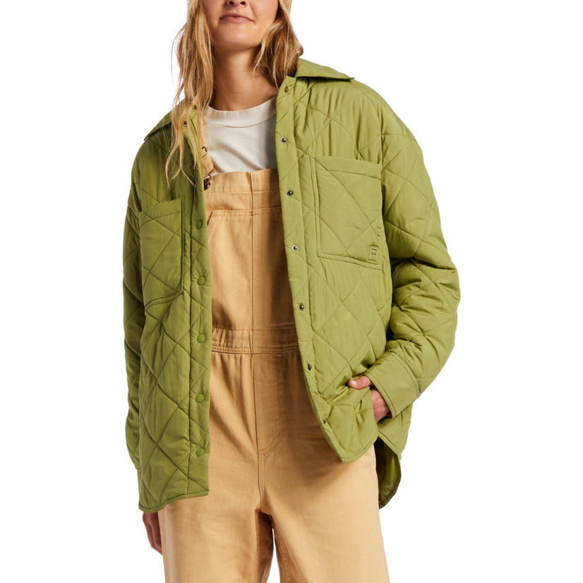 Billabong Transport Shacket - Women's Green Eyes