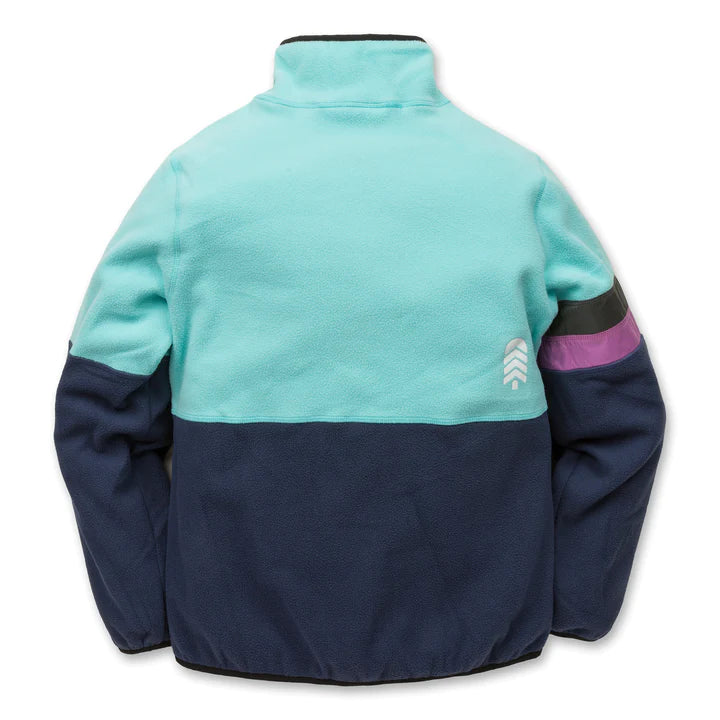 Town Hall Midtown Fleece - Kids' Aqua Sky/Black Iris