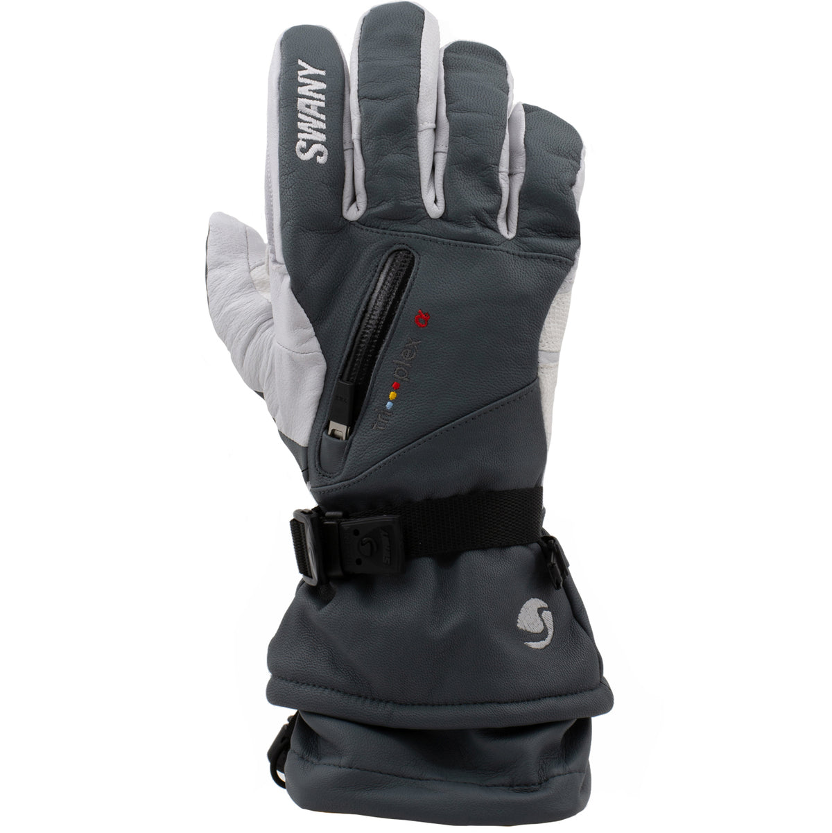 Swany X-Calibur 2.3 Gloves Silver/Silver White