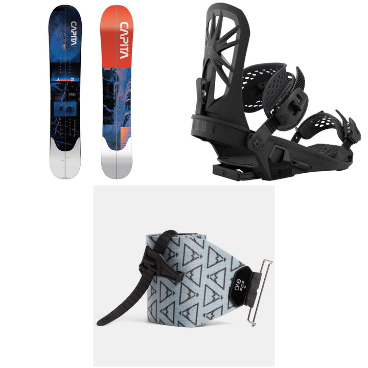 CAPiTA NEO Slasher Splitboard + Union Explorer Splitboard Bindings + evo x Pomoca Pro Glide Splitboard Skins 2023