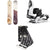 Arbor Swoon Rocker Splitboard + Union Charger Splitboard Bindings + Swoon/Veda Splitboard Skins - Women's 2024