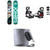 Jones Dream Weaver Splitboard + Karakoram PRIME Grizzly + Split Interface Splitboard Bindings + Nomad Quick Tension Tail Clip Splitboard Skins - Women's 2024