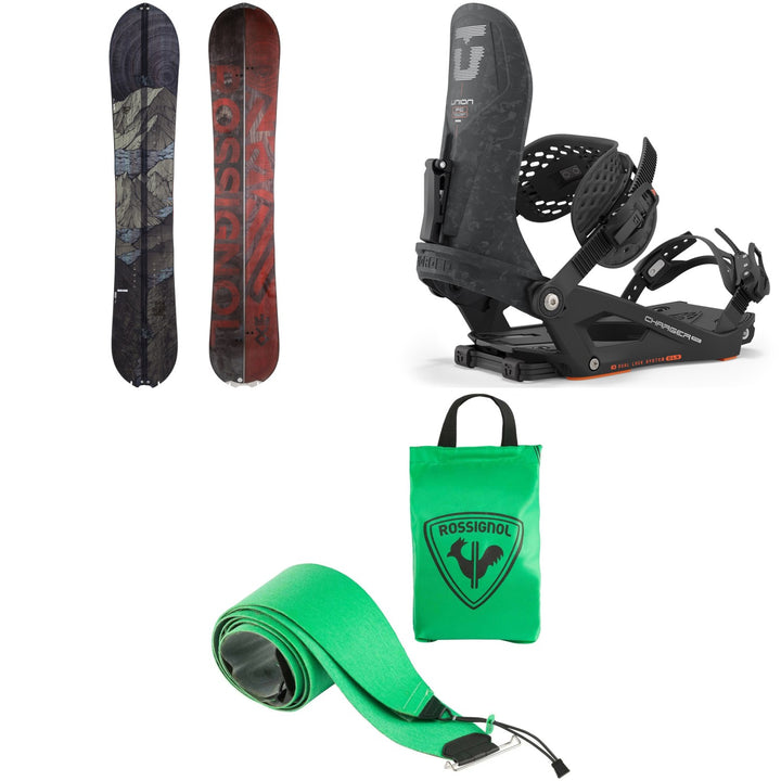 Rossignol XV Split Splitboard + Union Charger FC Splitboard Bindings + XV Splitboard Skins 2024