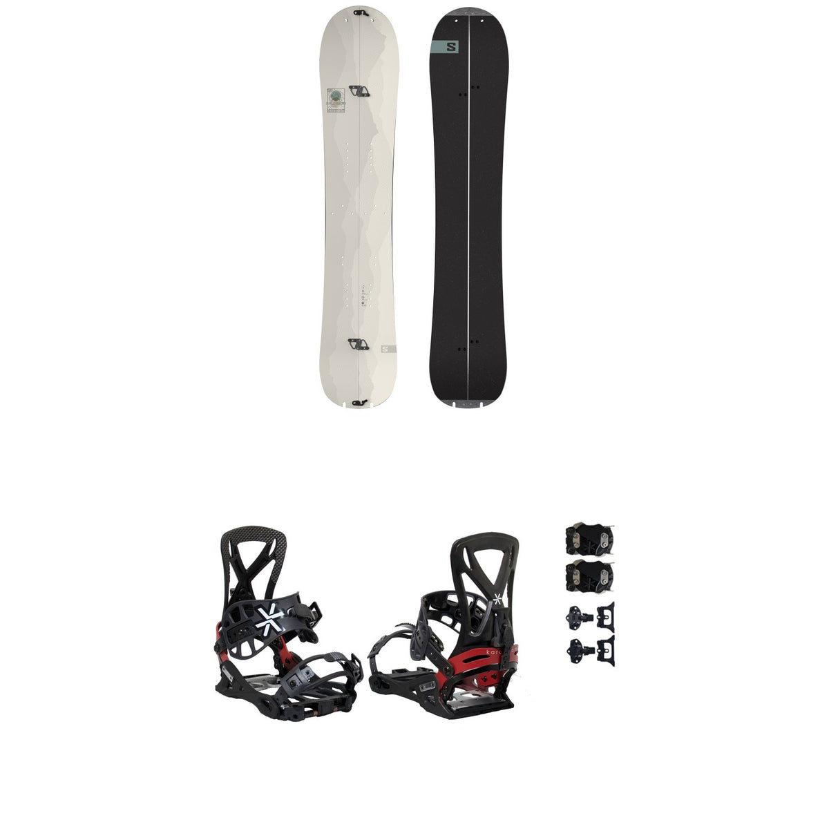 Salomon Bellevue Splitboard + Karakoram PRIME Grizzly + Split Interface Splitboard Bindings - Women's 2024