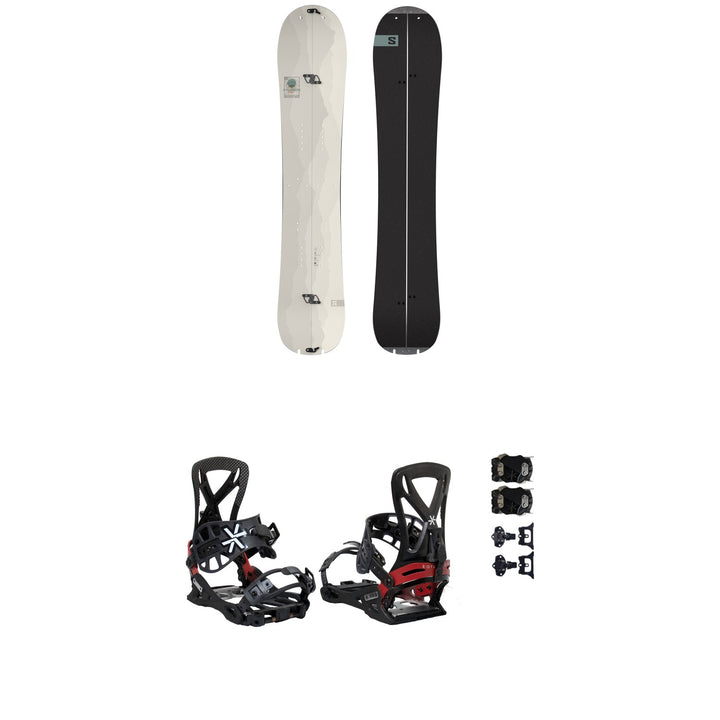 Salomon Bellevue Splitboard + Karakoram PRIME Grizzly + Split Interface Splitboard Bindings - Women's 2024