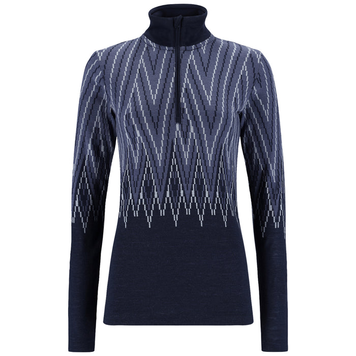 Kari Traa Juliane Wool Half Zip Top - Women's Royal