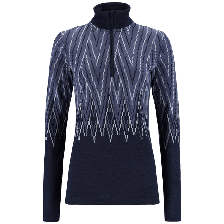 Kari Traa Juliane Wool Half Zip Top - Women's Royal