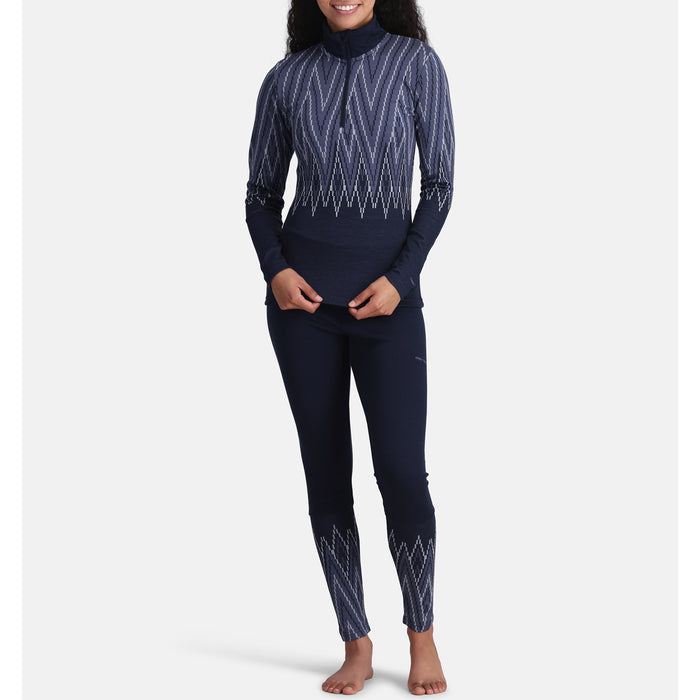 Kari Traa Juliane Wool Half Zip Top - Women's Royal
