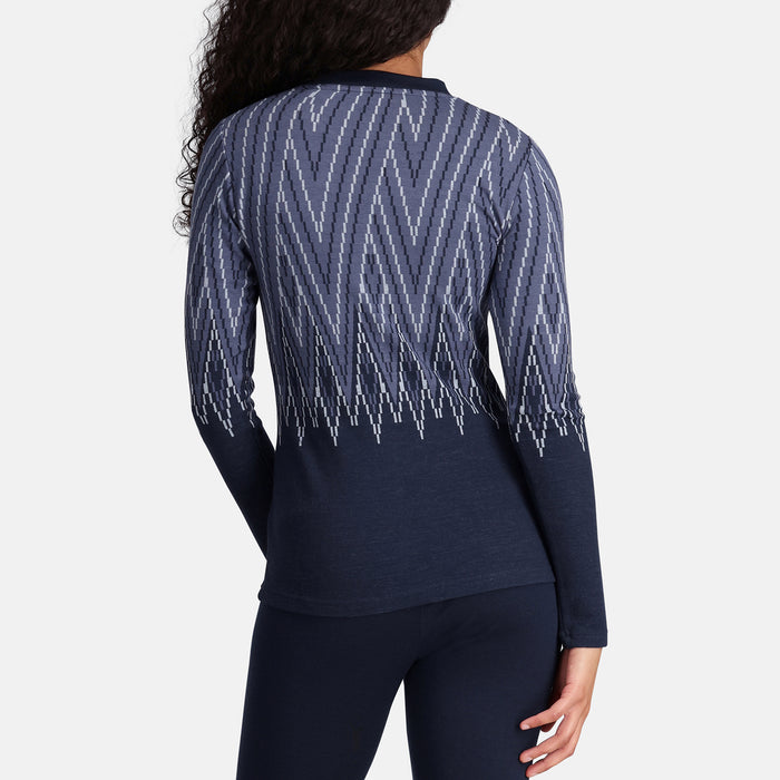 Kari Traa Juliane Wool Long Sleeve Top - Women's Royal
