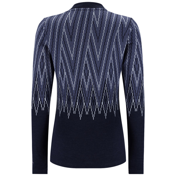 Kari Traa Juliane Wool Long Sleeve Top - Women's Royal