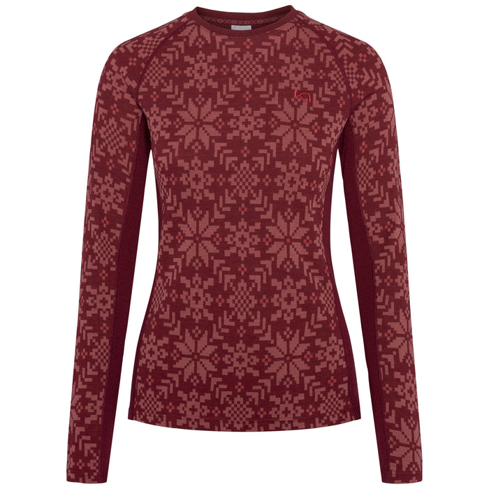 Kari Traa Edith Long Sleeve Top - Women's Rouge