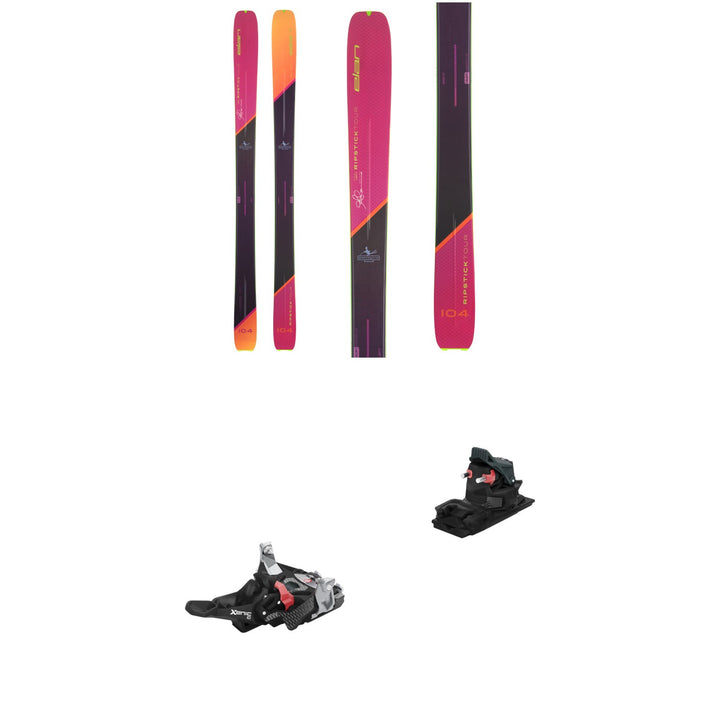 Elan Ripstick Tour 104 Skis + Fritschi Xenic 10 Alpine Touring Ski Bindings