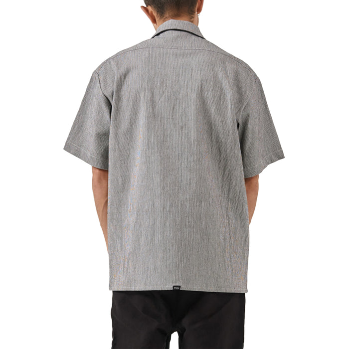 Thrills Proper Occasion Short-Sleeve Work Shirt - Men's Black