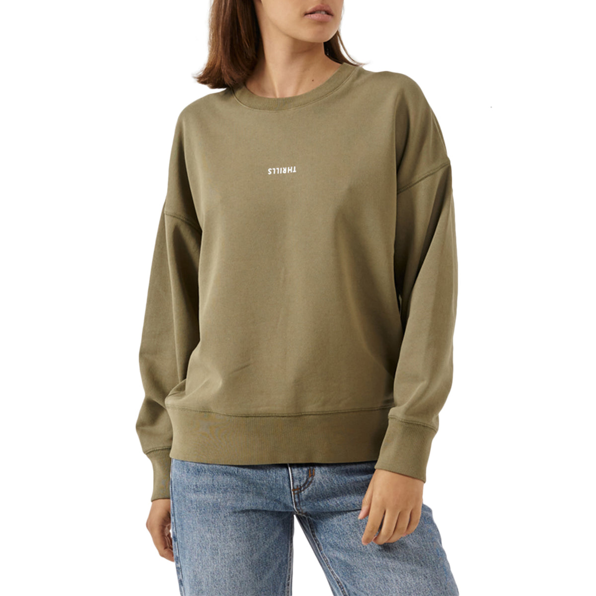 Thrills Minimal Thrills Slouch Crew - Women's Aloe