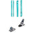 Faction Dancer 2X Skis + Marker Squire 11 Ski Bindings-Women's