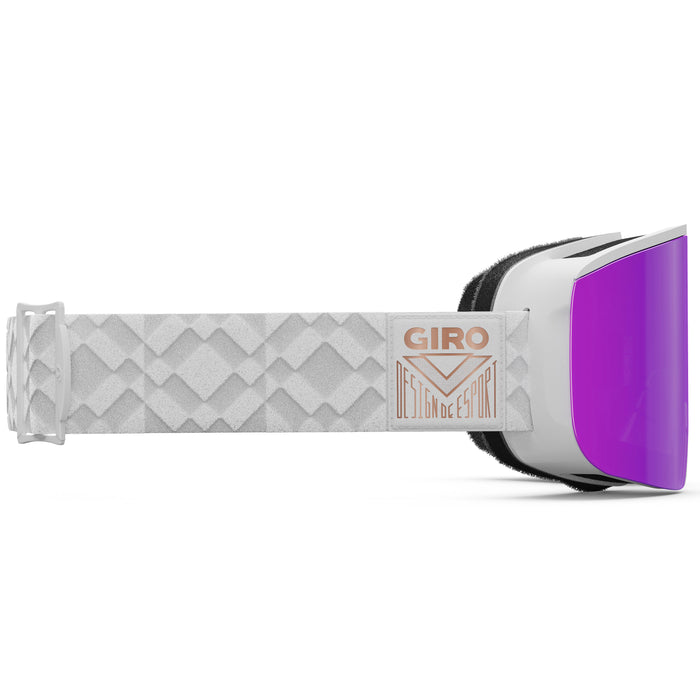 Giro Ella Low Bridge Fit Goggles - Women's White Limitless/Vivid Pink+Vivid Infared