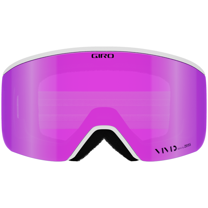 Giro Ella Low Bridge Fit Goggles - Women's White Limitless/Vivid Pink+Vivid Infared