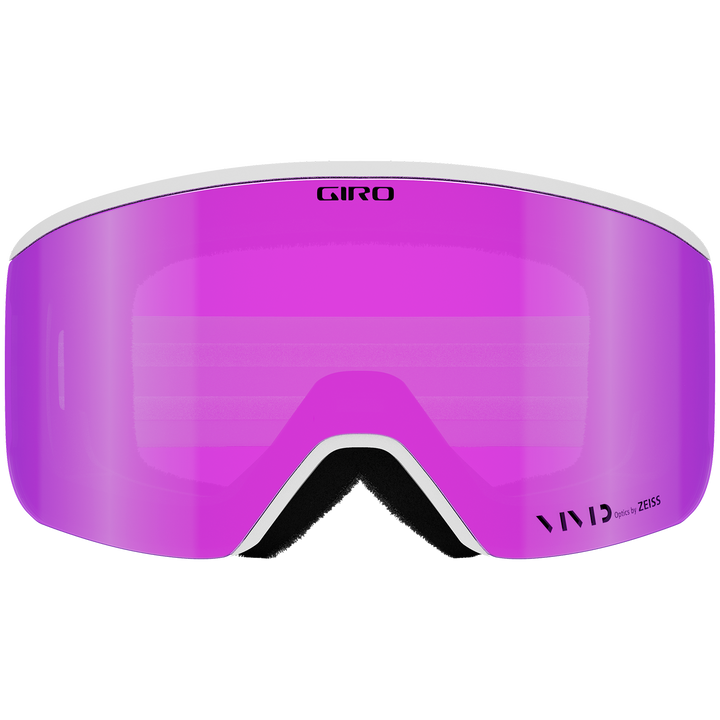 Giro Ella Low Bridge Fit Goggles - Women's White Limitless/Vivid Pink+Vivid Infared