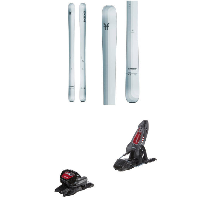 Faction Dancer 2 Skis + Marker Griffon 13 ID Ski Bindings