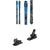 K2 Reckoner 102 Skis+ Salomon Warden MNC 13 Ski Bindings