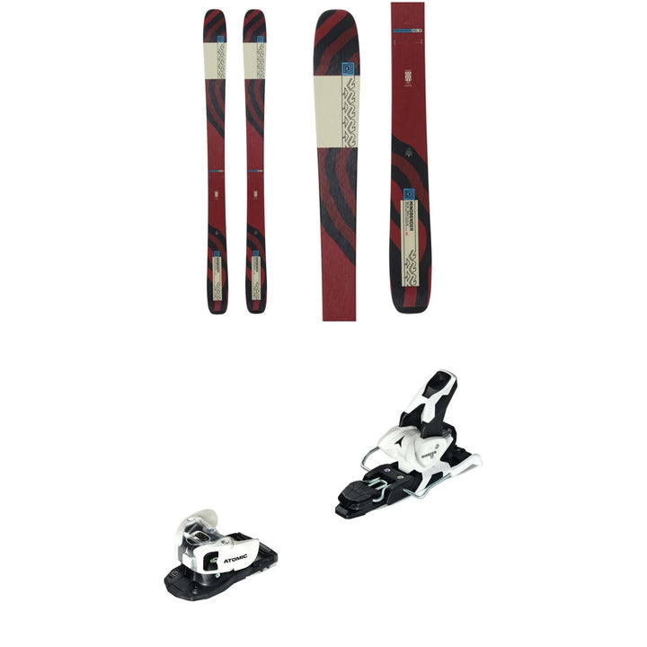 K2 Mindbender 96 C W Skis + Atomic Warden MNC 11 Ski Bindings