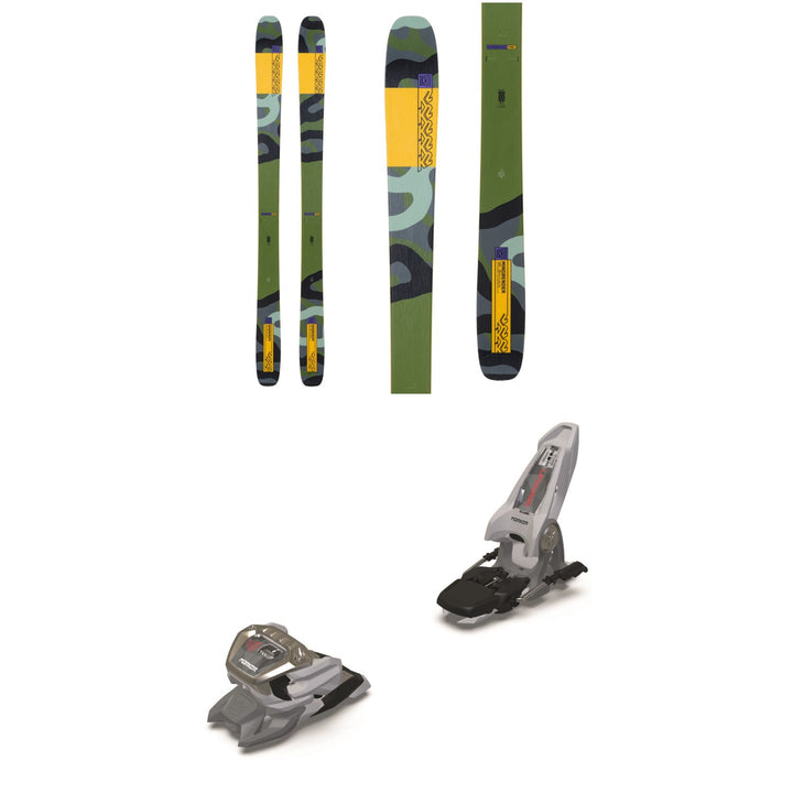 K2 Mindbender 106 C Skis + Marker Griffon 13 ID Ski Bindings