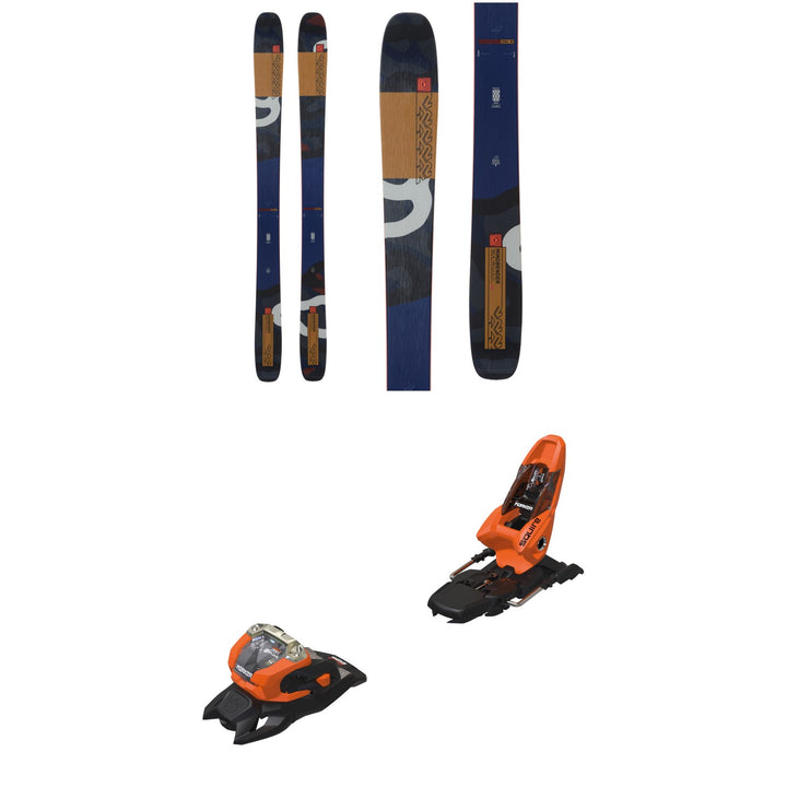 K2 Mindbender 106 C W Skis + Marker Squire 11 Ski Bindings