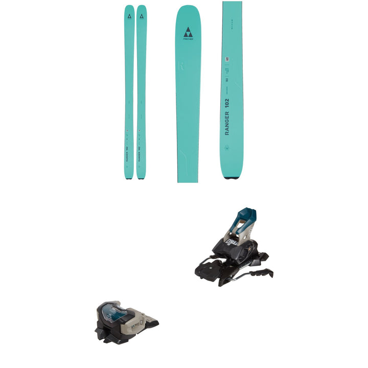 Fischer Ranger 102 Skis + Tyrolia x evo Attack 14 GW Ski Bindings 2024