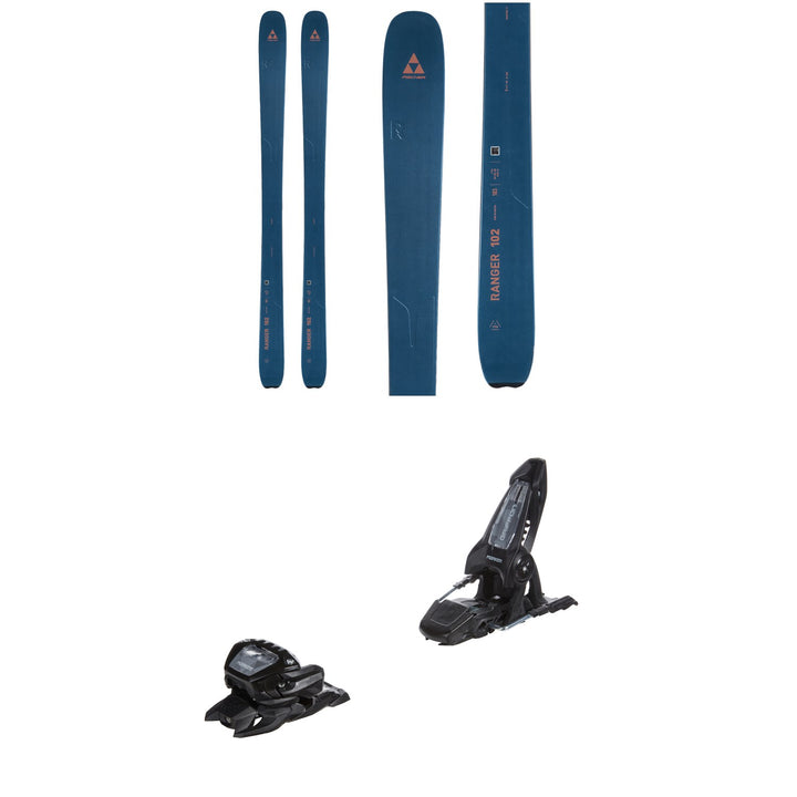 Fischer Ranger 102 Skis + Marker Griffon 13 ID Ski Bindings