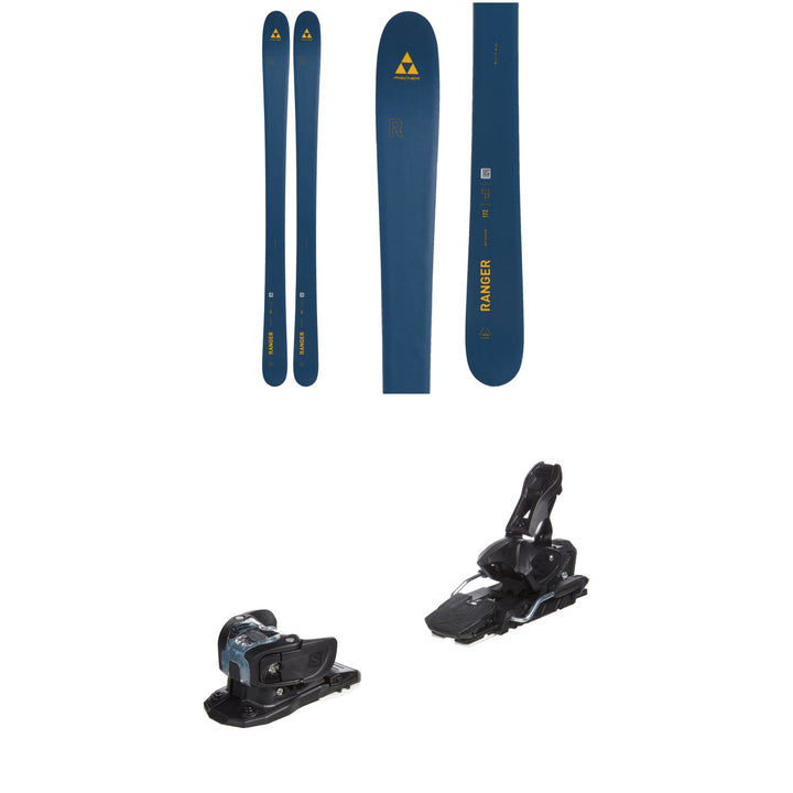 Fischer Ranger Skis + Salomon Warden MNC 13 Ski Bindings