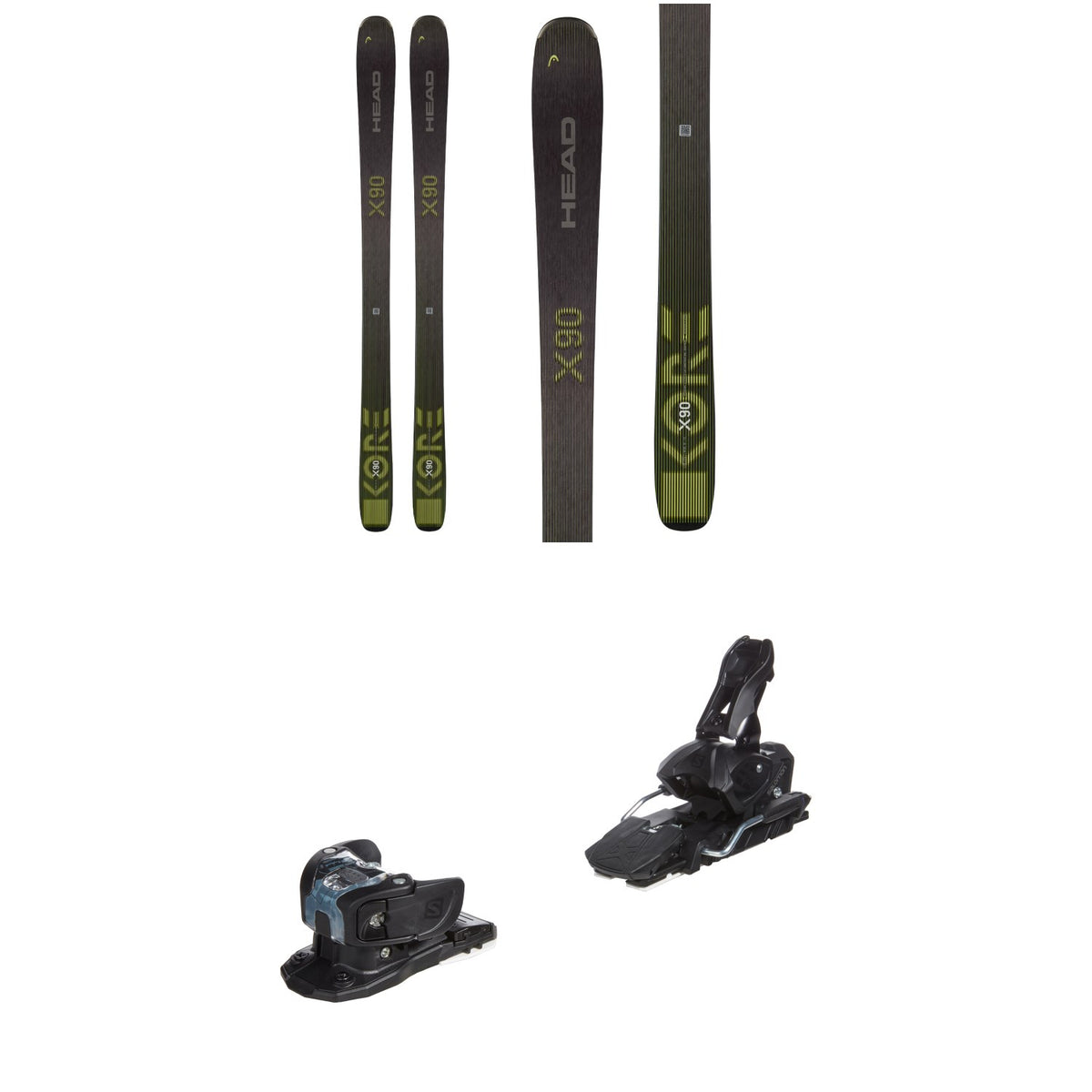 Head Kore 90 X Skis + Salomon Warden MNC 13 Ski Bindings
