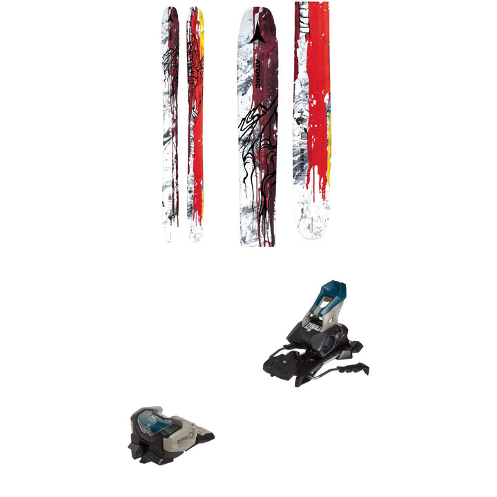 Atomic Bent 110 Skis + Tyrolia x evo Attack 14 GW Ski Bindings 2024