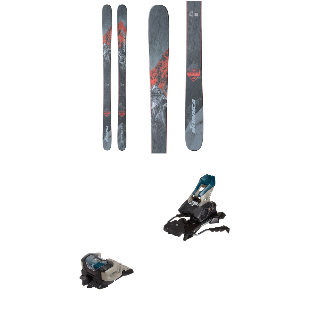 Nordica Enforcer 94 Skis + Tyrolia x evo Attack 14 GW Ski Bindings 2024