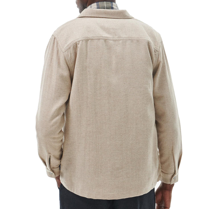 Barbour Waterhill Overshirt - Men's Stone Marl