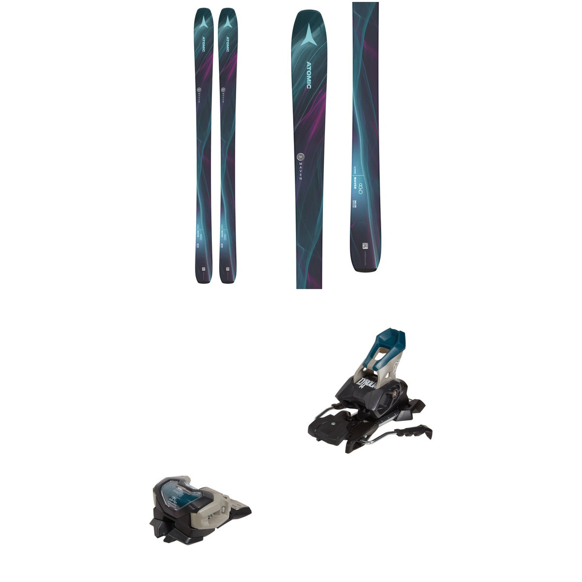 Atomic Maven 86 Skis + Tyrolia x evo Attack 14 GW Ski Bindings 2024